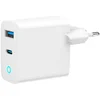 Image de Gembird USB-C en USB-A Snellader   30W Dual-Port Oplader met GaN Technologie   Compact en Lichtgewicht   voor Smartphone en Tablet   Zwart