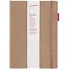 Image de SenseBook - Red Rubber 21x14cm, Squared Pages