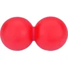 Image de Avento Lacrosse/Massage Ballen - Set - Roze/Zwart - Siliconen