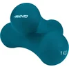 Image de Avento Handgewicht Set - Bone - 2x 1 kg - Blauw