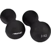 Image de Avento Handgewicht Set - Bone - 2x 3 kg - Zwart