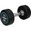 Image de Avento Dumbbell - Halter 7.5 kg - Zwart/Staal