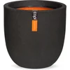Image de Capi Europe - Bloempot bol Smooth NL - 54x52 - Zwart - Opening Ø46 - Bloempot voor binnen en buiten - Levenslang garantie - Breukbestendig - 100% Recyclebaar - CO2 Neutraal geproduceerd - KBL935