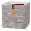 Image de Capi Europe - Bloempot vierkant Rib NL - 40x40 - Ivoor - Opening Ø32 - Bloempot voor binnen en buiten - Levenslang garantie - Breukbestendig - 100% Recyclebaar - CO2 Neutraal geproduceerd - KOFI903