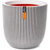 Image de Capi Europe - Bloempot bol Groove NL - 35x34 - Ivoor - Opening Ø29 - Bloempot voor binnen en buiten - Levenslang garantie - Breukbestendig - 100% Recyclebaar - CO2 Neutraal geproduceerd - KGVI932