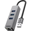 Image de Sitecom - USB-A to Ethernet + 3x USB hub