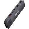 Image de Sitecom - Multiport hub - 6 in 2 - Macbook - (Space) Black - Macbook Pro - 100W - 10 Gbps - 4K 60Hz