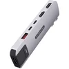 Image de Sitecom - Multiport hub - 6 in 2 - Macbook - Silver - Macbook Pro - 100W - 10 Gbps - 4K 60Hz