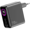Image de Sitecom - Wall charger - 70W - LED Display - Power Delivery - GaN - Fast Charge