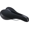 Image de BBB Cycling MultiDensity Fietszadel Heren   Fietshouding Relaxed 75° - Drukverlagend Zadel met Anatomische Uitsparing - 270 x 170mm   Zwart   BSD-12