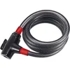 Image de BBB Cycling PowerLock Fiets Kabelslot - Fietsslot inclusief 3 Sleutels - Lengte 180cm - Dikte 1,5cm - Zwart - BBL-41