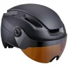 Image de BBB Cycling Indra Faceshield Fietshelm BHE-56F - Speed Pedelec, E-bike & Snorfiets - NTA-8776 - Mat Zwart - Maat M