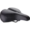 Image de BBB Cycling SoftShape Upright - Fietszadel Heren en Dames - E-bike of Stadsfiets Zadel - Fietshouding Rechtop 90° - 265 x 220mm   Zwart - BSD-127