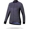 Image de BBB Cycling BBW-385 - Fietsshirt Omnium - Lange mouwen - Dames - Maat XXL - navy stripes