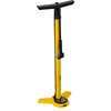 Image de BBB Cycling AirSteel Fietspomp met Drukmeter - 11 BAR 160 PSI - Ventielen: Dunlop, Presta & Schräder - Hoge Druk Vloerpomp Racefiets en MTB - Geel - BFP-27