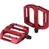 Image de BBB Cycling MTB Pedalen - Enigma - Platformpedalen met Grip Pinnen & Afgedichte Lagers - Mountainbike Fietspedalen - Rood - 100 x 100 mm - BPD-38