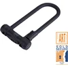 Image de BBB Cycling ART 3 Fietsslot met Houder - Sold Secure Gold Certificering - Beugelslot geschikt voor Elektrische Fiets, Stadsfiets, Racefiets - Zwart - 29,5 x 14,1 cm - Secure U BBL-78