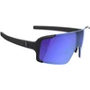 Image de BBB Cycling Fietsbril Heren en Dames - Fiets Zonnebril met Grote Lens voor 100% UV Bescherming - Duurzame Sportbril Full Frame - Mat Zwart Blauw - Chester BSG-69