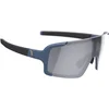 Image de BBB Cycling Fietsbril Heren en Dames - Fiets Zonnebril met Grote Lens voor 100% UV Bescherming - Duurzame Sportbril Full Frame - Blauw Smoke - Chester BSG-69