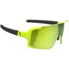 Image de BBB Cycling Fietsbril Heren en Dames - Fiets Zonnebril met Grote Lens voor 100% UV Bescherming - Duurzame Sportbril Full Frame - Mat Neon Geel - Chester BSG-69