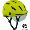 Image de BBB Cycling Move Faceshield Transparant E-bike Helm - Speed Pedelec Helm - Elektrische Fiets - Snorfiets - Neon Geel - Maat L - BHE-57