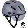 Image de BBB Cycling Move Faceshield Transparant E-bike Helm - Speed Pedelec Helm - Elektrische Fiets - Snorfiets - Mat Grijs - Maat L - BHE-57