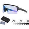 Image de BBB Cycling Fotochromatische Fietsbril - Lichtgewicht Wielrenbril met Meekleurende Glazen - Anti Condens - MLC Blauw- Fuse PH BSG-65PH