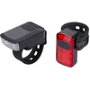 Image de BBB Cycling Spark 2.0 Fietsverlichting Set - 20 tot 100 Lumen - USB C Oplaadbaar - Brandtijd: 28 uur - Fietslampjes Led Set Wit en Rood - BLS-153