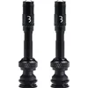 Image de BBB Cycling CoreCap AL Valve - Tubeless Ventielset - 300% Meer Luchtstroom - Universele Pomp-compatibiliteit - Aluminium - 40mm - 2 stuks - Zwart - BTI-166