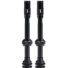 Image de BBB Cycling CoreCap AL Valve - Tubeless Ventielset - 300% Meer Luchtstroom - Universele Pomp-compatibiliteit - Aluminium - 60mm - 2 stuks - Zwart - BTI-166