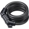 Image de BBB Cycling CodeGuard Cable - Fietsslot met Instelbare Code - Lengte: 120CM - Dikte: 15MM - Kabelslot voor Stadsfiets, RaceFiets & Mountainbike - BBL-102
