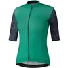 Image de Shimano Yuri Korte Mouw Wielertrui Groen S Vrouw