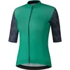 Image de Shimano Yuri jersey dames fietsshirt met korte mouwen groen