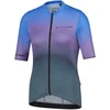Image de Shimano S-phyre Leggera Korte Mouw Wielertrui Blauw,Paars L Vrouw