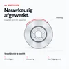 Image de A.B.S. 15810 Remschijven voor, set van 2 - Volkswagen Polo 6N/6V, Golf 2/3/4 - 256 mm - geventileerd