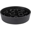 Image de District 70 Bamboo Slowfeeder Donkergrijs - Hondenvoerbak - Ø28 cm