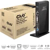 Image de Club 3D USB-A 5Gbps Docking Station met twee schermen