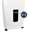 Image de DESQ® Papierversnipperaar 20075 - 8 vel - Micro-cut (2500 snippers/A4) - 2 x 12 mm - Veiligheidsniveau P5 - 20 liter - 10 min. non-stop - 4 wielen - AVG-Proof - Kantoor/Thuiskantoor - Dutch Design