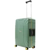 Image de CarryOn Steward TSA Reiskoffer 70 liter - 65cm Middenmaat Koffer met kliksloten - Groen