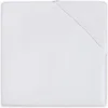 Image de Jollein - Baby - Hoeslaken Wieg Jersey (Wit) - Katoen - 2 Stuks - Hoeslaken Wieg - 40/50x80/90cm