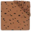 Image de Jollein Baby Hoeslaken Boxmatras Jersey 75x95cm Spot - Caramel