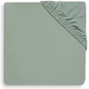 Image de Jollein - Baby Hoeslaken Ledikant Jersey (Ash Green) - Katoen - 60x120cm
