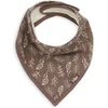Image de Jollein - Slab Bandana (Meadow - Chestnut) - Katoen - Slabbetjes Baby - 2 Stuks - 37 cm