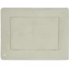 Image de Jollein - Boxkleed 75x95cm - Speelkleed Baby - Basic Knit - Olive Green