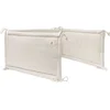 Image de Jollein - Bedomrander 180x30cm - Baby Bedbumper Ledikant - Acryl & Katoen - Grain Knit - Oatmeal