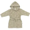 Image de Jollein x Nijntje - Baby Badjas Badstof 1-2 Jaar - Badjas Kinderen met Capuchon - Miffy Jacquard - Olive Green