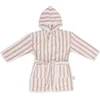 Image de Jollein Badjas 1-2 jaar Stripe Terry - Wild Rose - GOTS