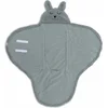 Image de Jollein Baby Wikkeldeken - Bunny - Sea Green - 100x105cm