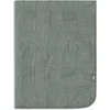 Image de Jollein - Deken Ledikant 100x150cm - Dekentje Baby - Jungle Jambo Ash Green/Laurel