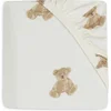 Image de Jollein Baby - Hoeslaken Jersey 70/75x140/150cm - Ledikant Babybed - Zacht Katoen - Teddy bear